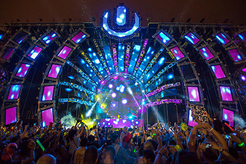 Music festival LED Wall