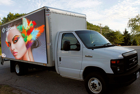 Mobile Truck LED Display